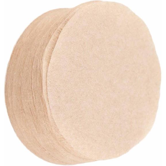 Moka Pot Coffee Filters, 100Pcs Per Set, Classic White Paper Filters for Coffee Mocha (No. 6 60mm)