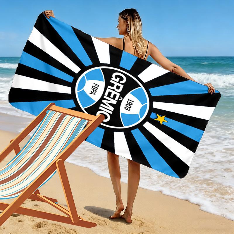 Gremio FBPA Print Beach Towel, Large Soft Quick Dry Towel for Beach Camping Swimming