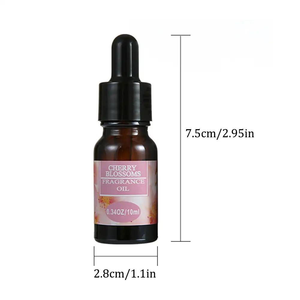 10ml Car Natural Plant Essential Oil for Car Air Freshener Diffuser Humidifier Refill Perfume Flavoring for Car Auto Accessories