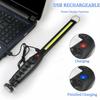 Car Maintenance Light Cob Flashlight Torches Multifunction Rechargeable Led Slim Work Light Lamp Car Service Station Flashlight