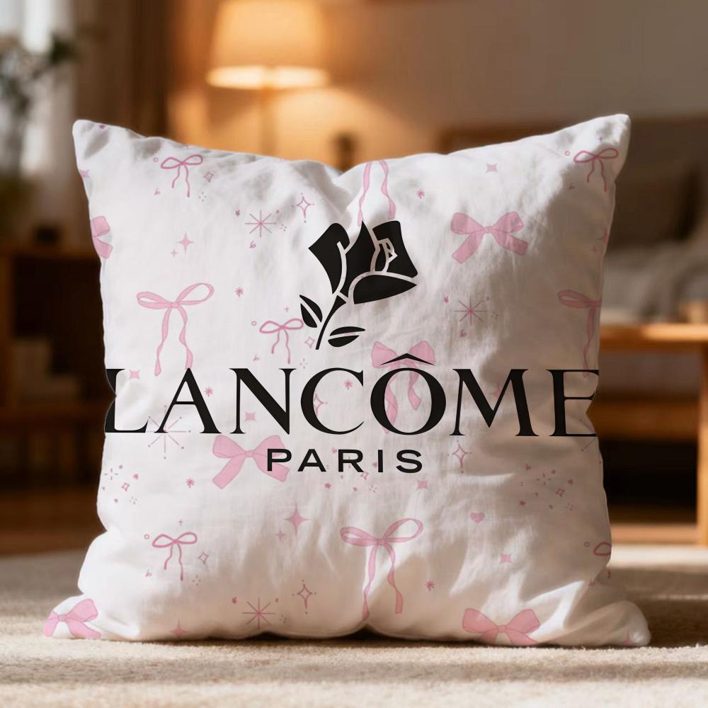 Hot L-Llancomeew Cushion Cover Soft Washable Pillow Case Multi-Scene for Couch Bed Travel Office Use