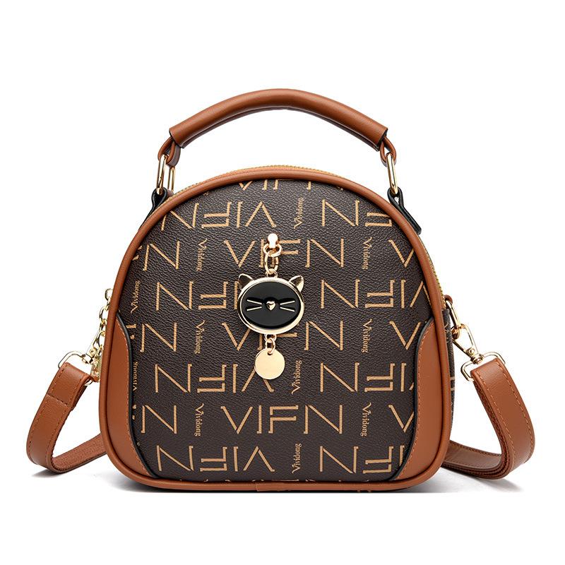 Women's bags New women's small round bags Small bags Large capacity fashion Apple versatile bags Single shoulder messenger bags Women