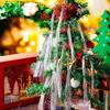 5000Pcs Dazzling Colorful Silk Decoration 47cm Christmas Icicle Tinsel Set  Curtain Decoration