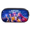 New K-POP Demon Hunter Girl Group Printed Pencil Bag Easy To Store Students Large Capacity Lightweight Durable Stationery Box