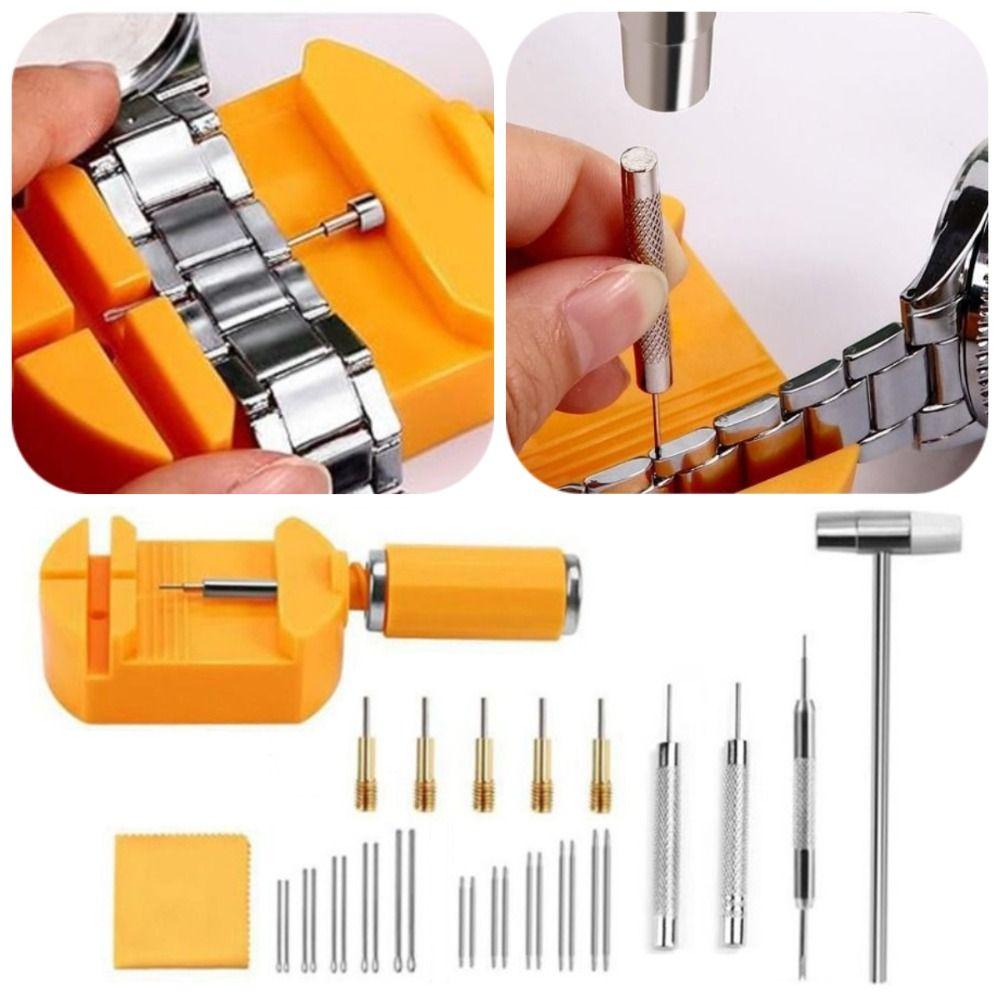 31Pcs/Set Pin Extraction Watch Link Removal Tool Kit Watch Strap Repair Tool Kit Watch Accessories