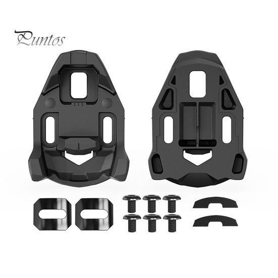 

1 комплект педалей для велосипедной обуви с аксессуарами, легкие 0/5 градусов, самоблокирующиеся, бесконтактные, для шоссейного горного велосипеда, замена педалей B