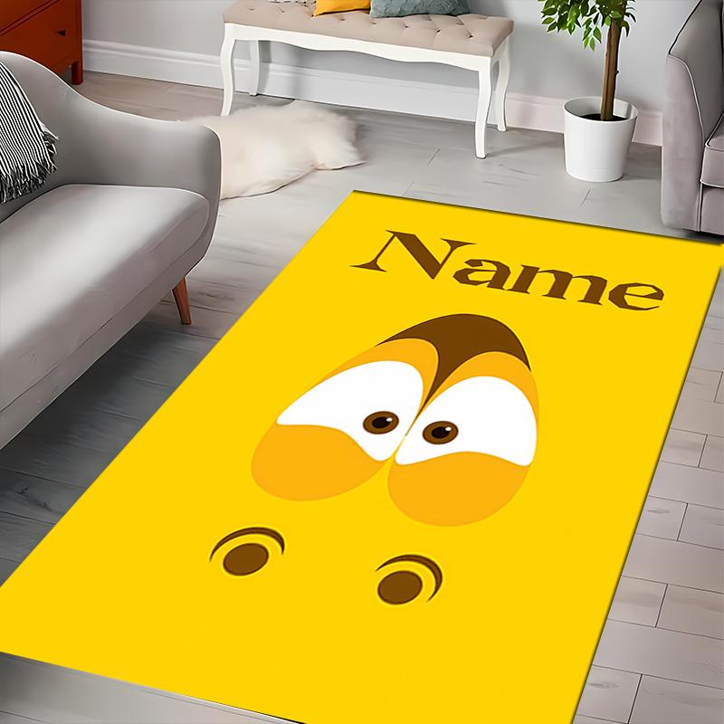 Custom Personalization Larva Area Rug - Perfect For Kitchen, Bathroom,Laundry Room Decor Large Size Available,Gift All Seasons
