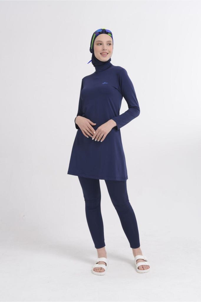 Muslimischer bescheidener islamischer Burkini-Strand-Schwimmanzug für Damen, Bademode, Hijab, Strandmode, Badeanzug 
