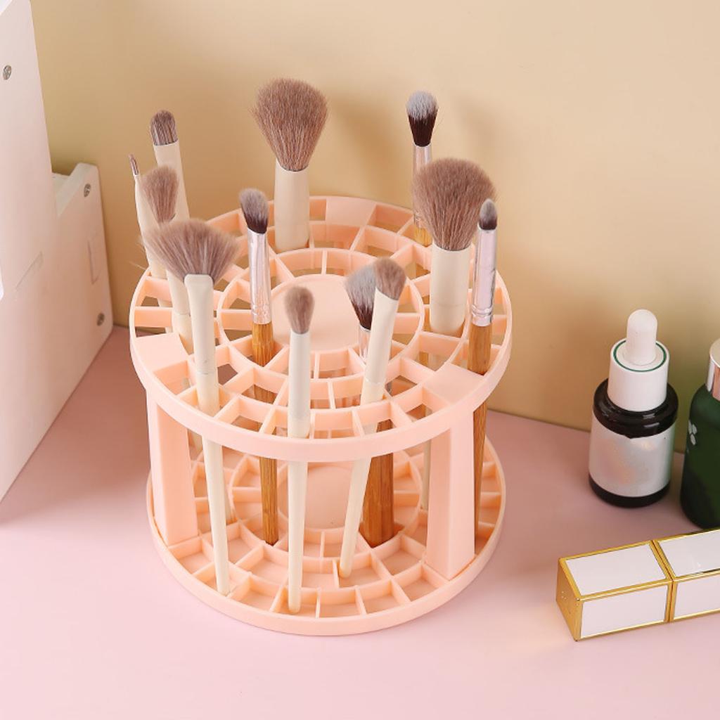 Makeup Brush Stand Rack Round Brush Drying Rack Plastic Brushes Dryer Holder Display Multifunctional Pen Display Stand Rack