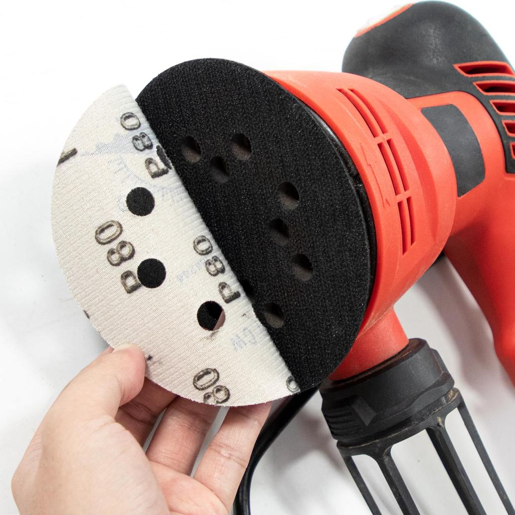 Hbitsae Sanding Waterproof Pack of 10 of for Electric Sanders Discs, 125mm, Sandpaper, 8-Hole Round, 100, 80, 120, 180, 240, 320, 400, 600, 800, 1000,
