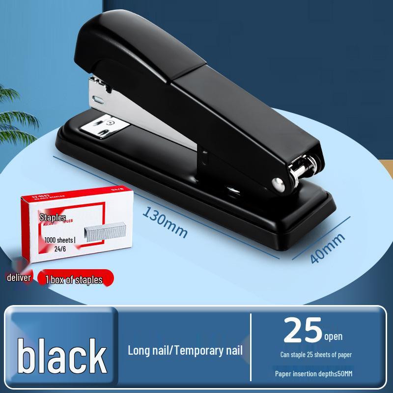 Universal Heavy-Duty Stapler - Labor-Saving, Thickened Design for All Sizes (Large, Medium, Small)