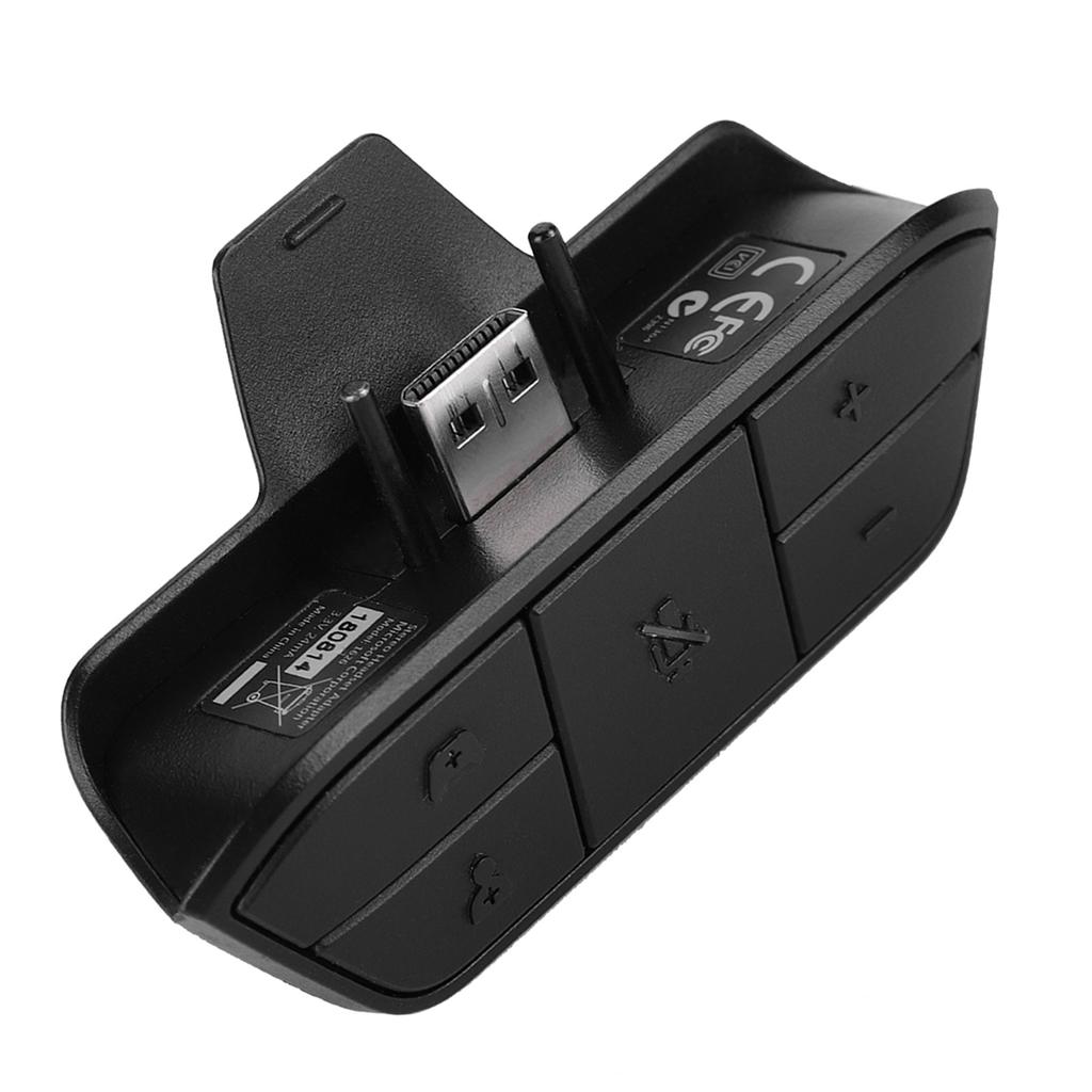 Prachotesný adaptér stereo headsetu pre Xbox One s ovládaním hier a synchronizáciou stereo zvuku