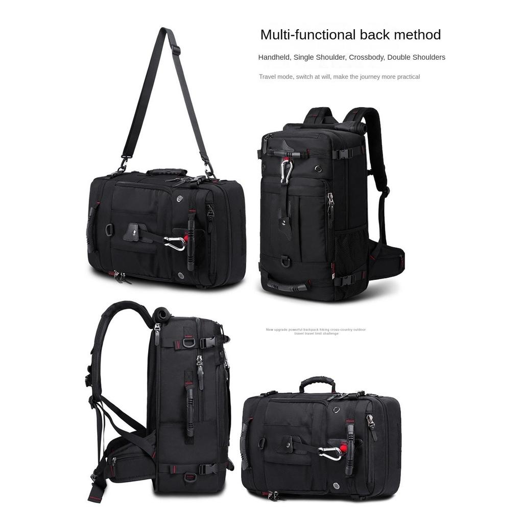 Plecak w nowym stylu torba podróżna z tkaniny Oxford męski plecak outdoorowy o dużej pojemności torba na bagaż wielofunkcyjna torba turystyczna do wędrówek i wspinaczki górskiej