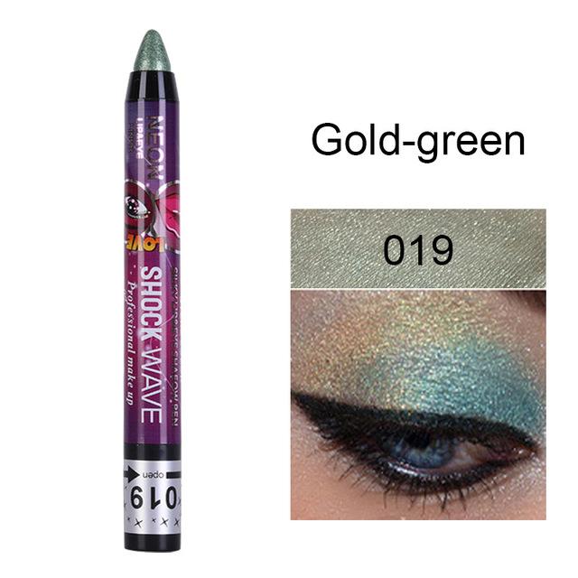 36 Colors Long -Lasting Eyeshadow Pencil Waterproof Pigment Blue Brown Black Eyeliner Pen Women Fashion Color Eye Makeup Cosmetic