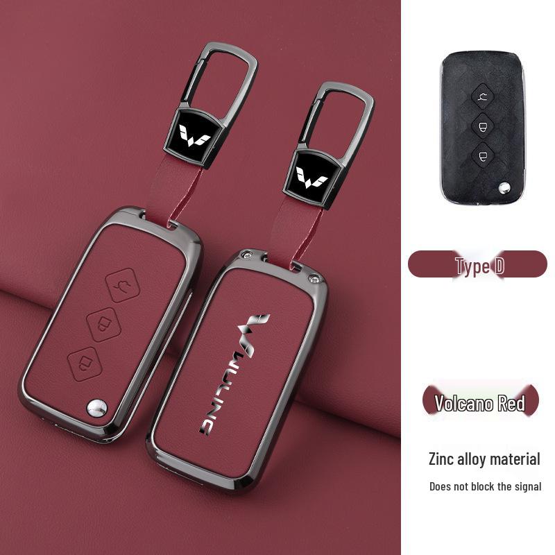 Wuling High-end Men's Car Key Case for Jiachen, Bingo, Hongguang MINIEV, Capgemini, Journey
