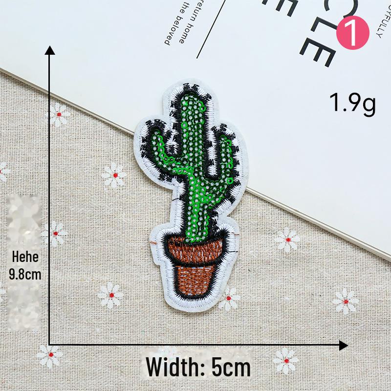 Smiley Face Embroidery Patch Sequin Love Label - Eyes Clothing Decoration.