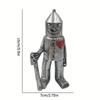 Tin Man Outdoor Statue Resin Whimsical Garden Figurine Lawn Ornament Modern Yard Decor For Garden Decoration Sculpture