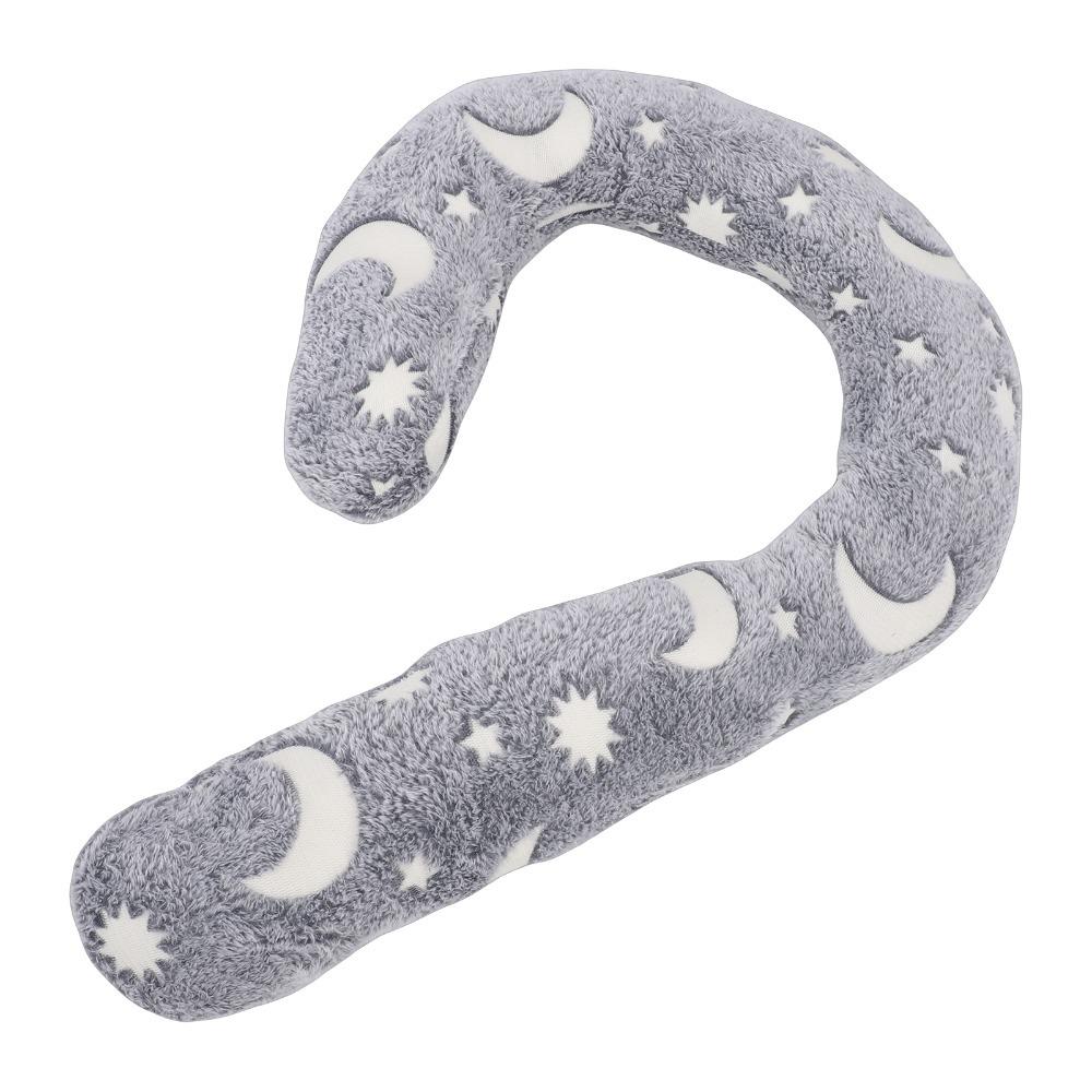 Crescent Shape Pet Crescent Cushion Plush Dog Sleep Mat Pet Cuddle Cushion  Pet Neck Support