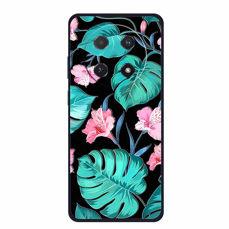 3D Emboss Case For Huawei Nova 14i Phone Case Coque Flowers Silicone Soft Back Cover For Huawei Nova 13i Y91 12i Case Funda Para
