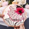 Sewing Tool Round Oval Wooden Color Embroidery Hoops Frame Set Plastic Embroidery Hoop Rings For DIY Cross Stitch Needle Craft