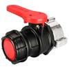 Ball Valves Adapter Corrosion Resistant 75mm Shutoff Valves Water Tanks  Valves for Industrial Liquid Container Draining