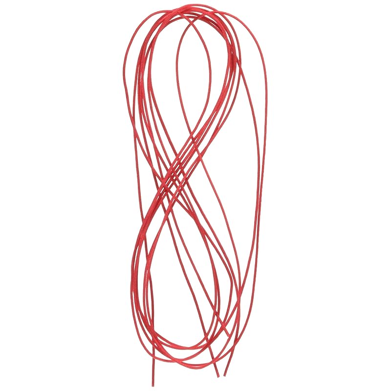 TAIYO VENDORS Fishing Tackle Parts Reinforced Tube, Red, 2.0mm, Set of 3, Red, 2.0mm