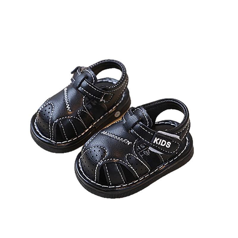 Baby Boy Girl Summer Soft Sole Walking Shoes With Slip Resistant Stripes For Toddler Crawling