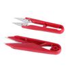 12pcs U Shaped Scissors Professional Stainless Steel Threading Scissors for Needlework Craft Art Work Manual Handicraft   Tool