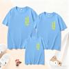 2026 Year of the Horse Family T-Shirt: Parent-Child New Year Outfit for Family Photos, Peace & Joy Theme, Short Sleeve.