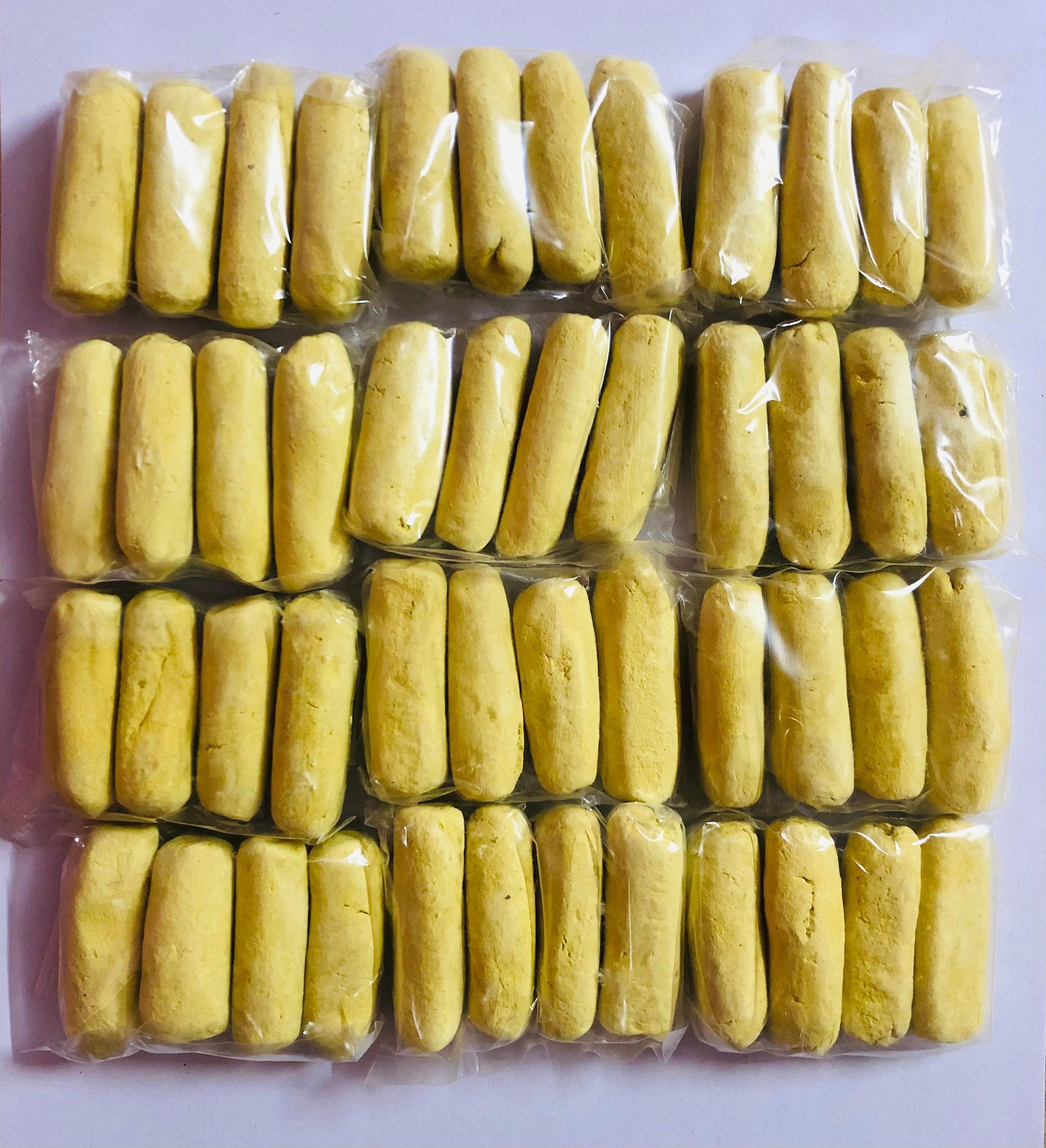 Gopi Chandan Tilak Sticks, Light Yellow Pooja Tika (4 Pc) Pack of 12(48 stick)