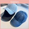 Hip Cap Denim Hop Baseball For Women Men Solid Color Snapback Adjustable Sunshade Hat Jk Solid Y2k Korean Girl Dad Trucker Caps