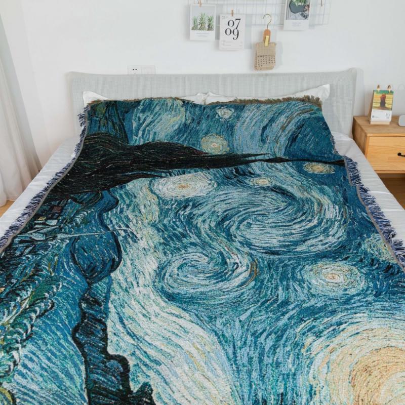 Ins Style American Single Person Sofa Blanket Combination Sofa Blanket Single Person Blanket