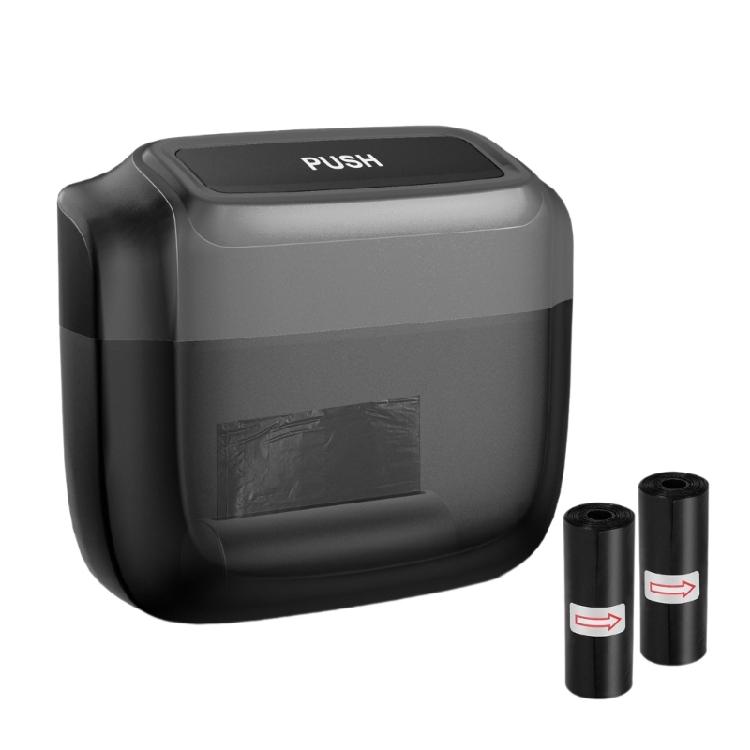 Car Trash Can with Lid, Small Car Garbage Can, Cute Leakproof ABS Car Trash Bin,Garbage Bin with Trash Bags