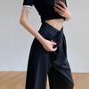 Wide Leg Suit Pants Women Vintage Female Casual Office Lady High Wasit Black Fashion Classic Pants Oversize Trousers
