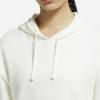 Nike Solid Color Hooded Pullover Sweatshirt Women Tops White DR7839-133