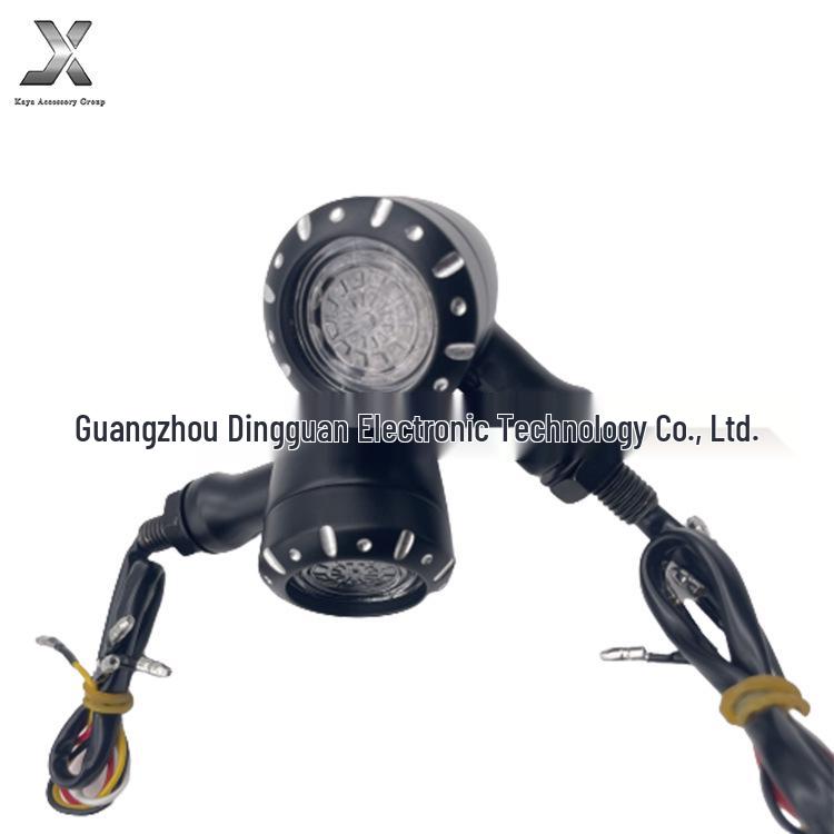 Retro Harley LED Turn Signal Lights for Motorcycle Modification