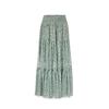 VEROMODA Floral Print High-Waist Midi Skirt