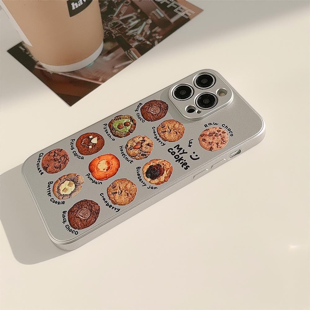 Galvanisieren Geeignet für Iphone15 Leckere Kekse 14promax Apple 16 Handyhülle 12 Trend 11 Persönlichkeit XR Silikon