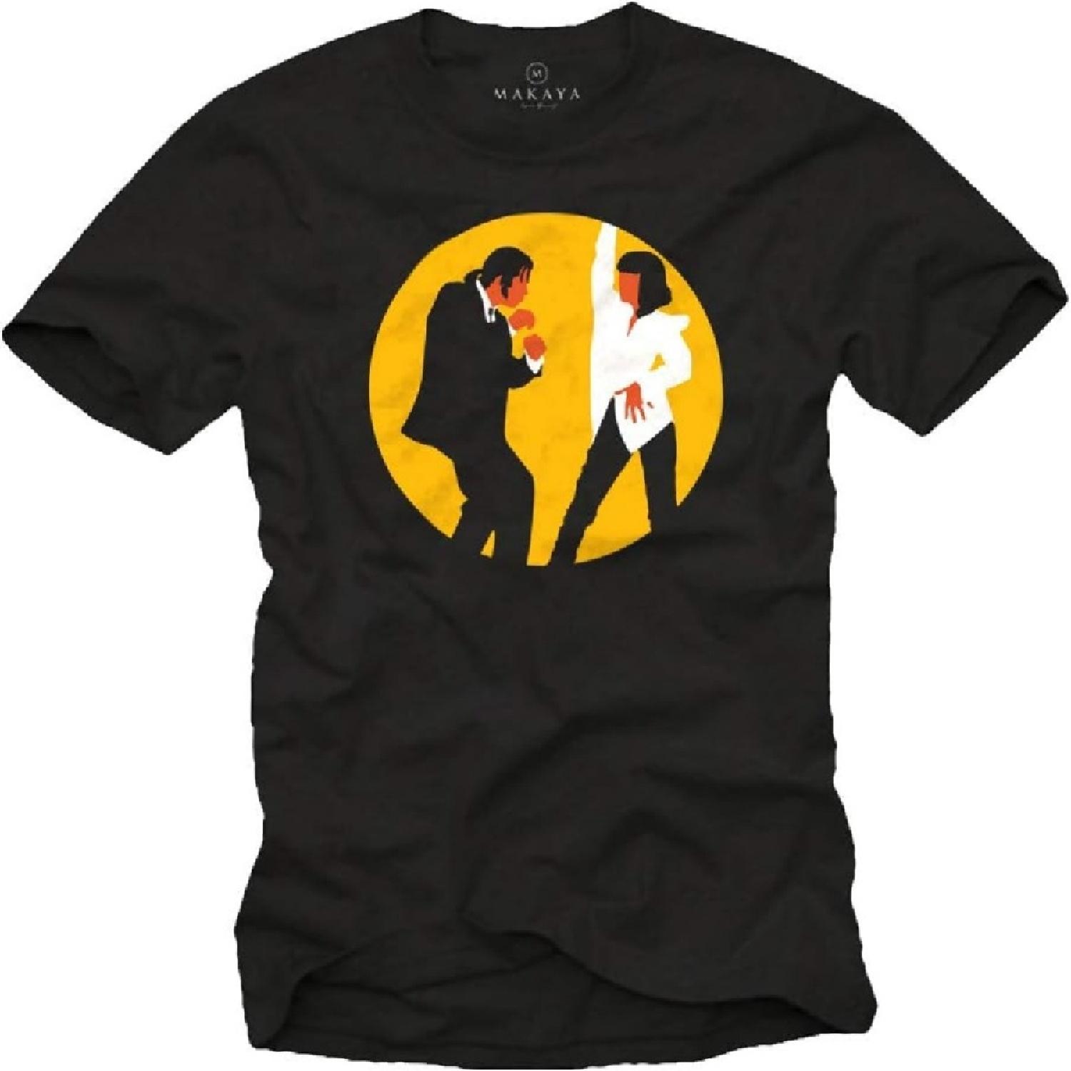 

80´s Vintage Mens T-Shirt - Vincent & Mia Pulp Dance XXXXXL