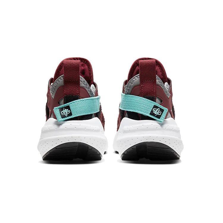 Nike Huarache Type Comfortable Fabric Non-Slip Lightweight Low-Top Casual Running Shoes Unisex Sneaker Red Black BQ5102-600