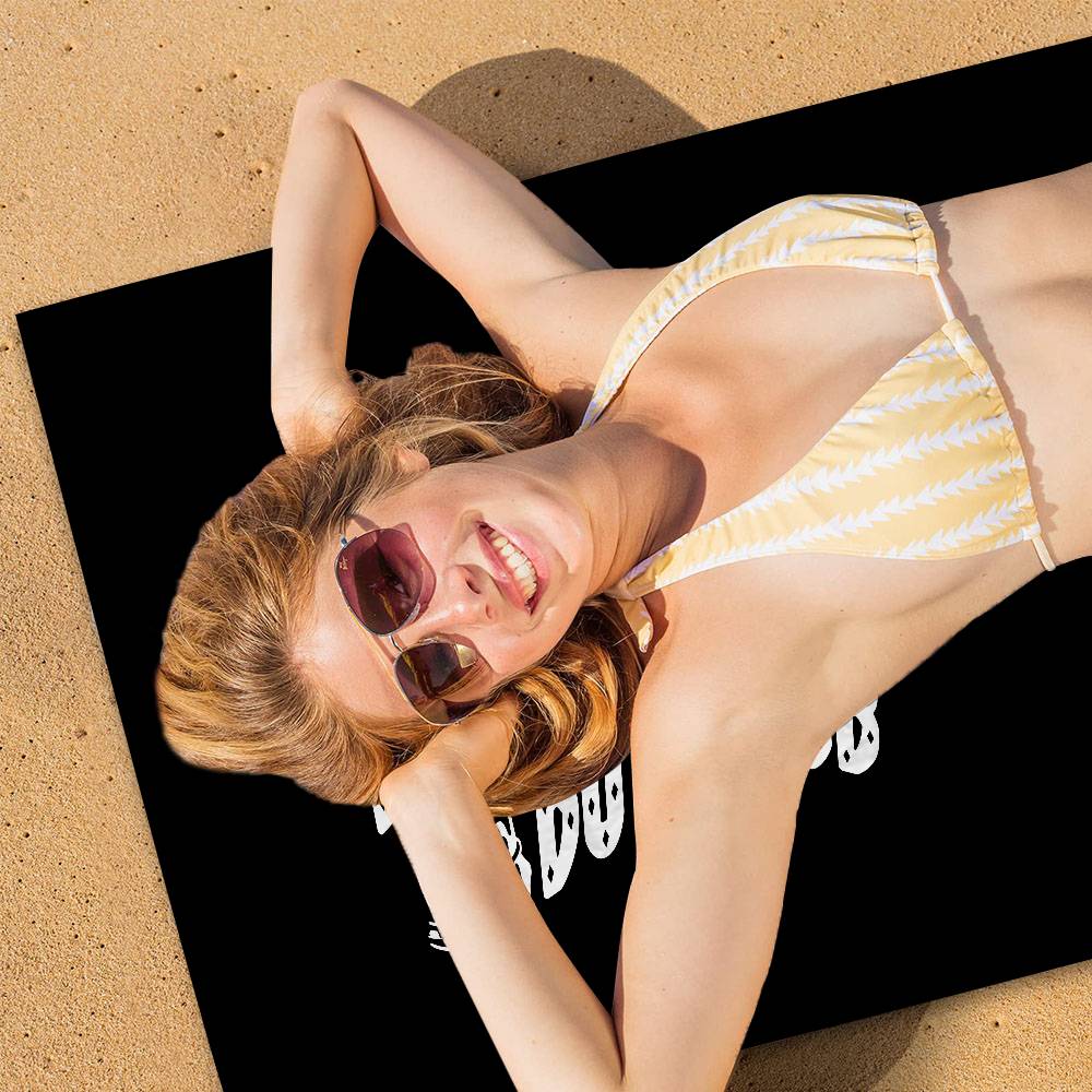 Billionaire Microfiber Blanket Quick Drying Beach Towels Oversized Printing Super Absorbent Pool Towel Blanket
