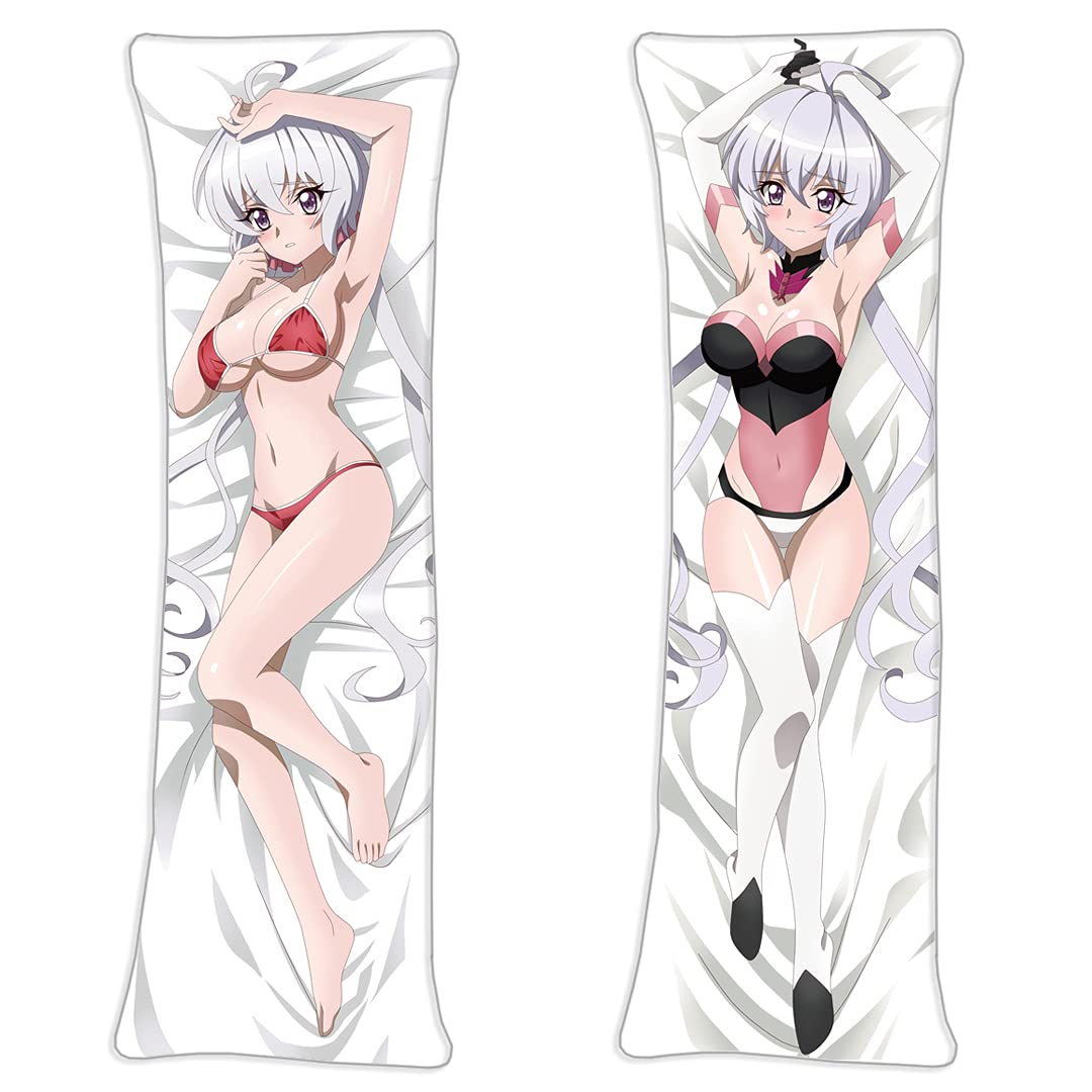 

Senki Zesshou Symphogear Юкинэ Крис Аниме Подушка для тела 150 см x 50 см x Мерч с Моэ-персонажем Чехол, 2-сторонний трикотаж, (59 дюймов 19,6 дюймов), Мерч,