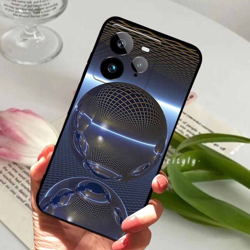 Pour Realme GT 7 Pro Coque GT7 Pro Animal Mignon Anti-choc TPU Silicone Housse de Téléphone Pour OPPO REALME GT 7Pro Pare-chocs RMX5010 Fundas