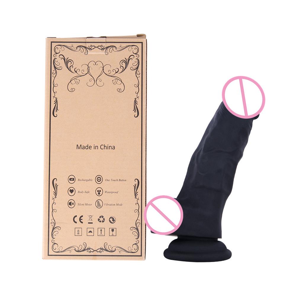 Black Horse Large and Small Liquid Silicone Male and Female Adult Sexual Products