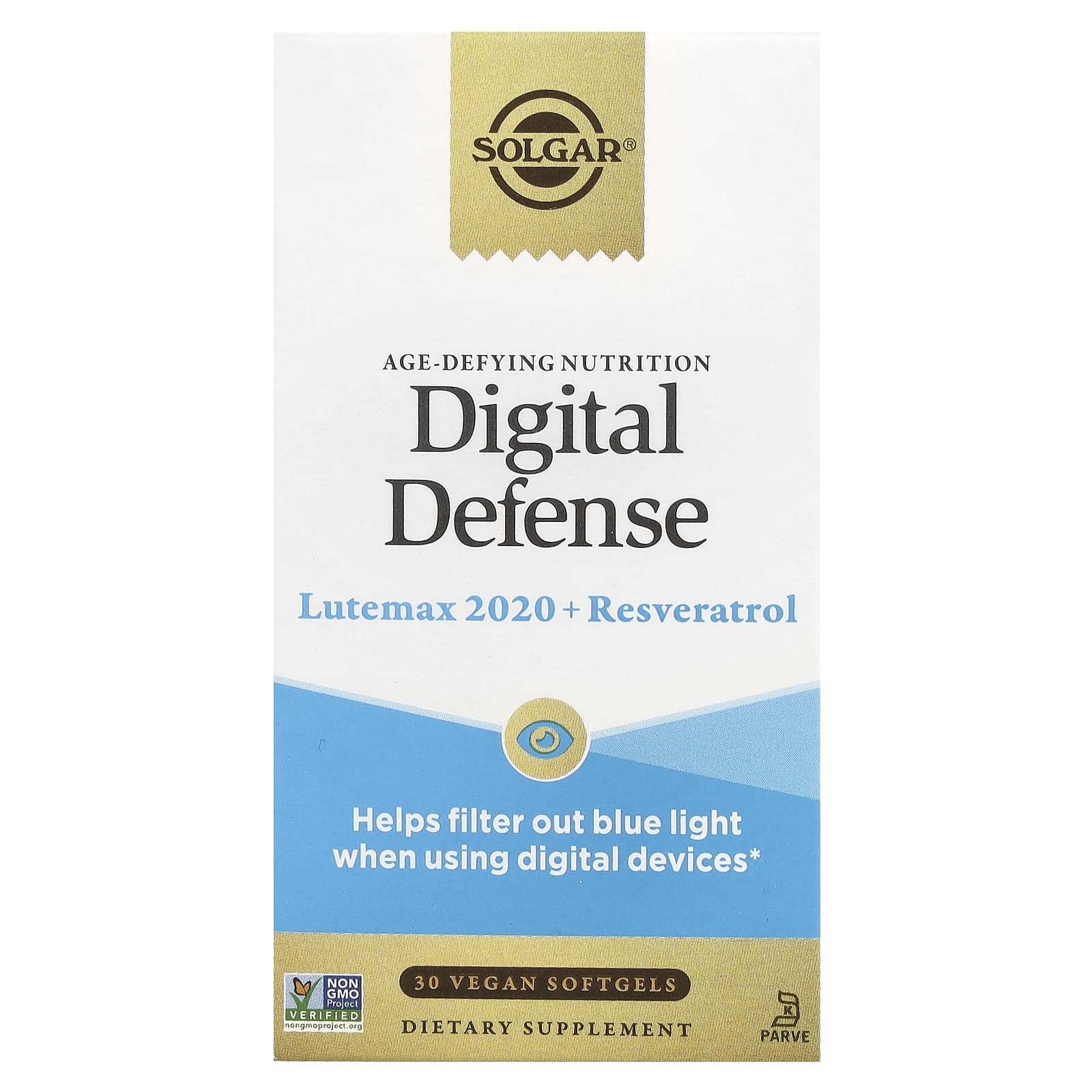 

Age-Defuring Nutrition, Digital Defense, Vegan Softgels 30
