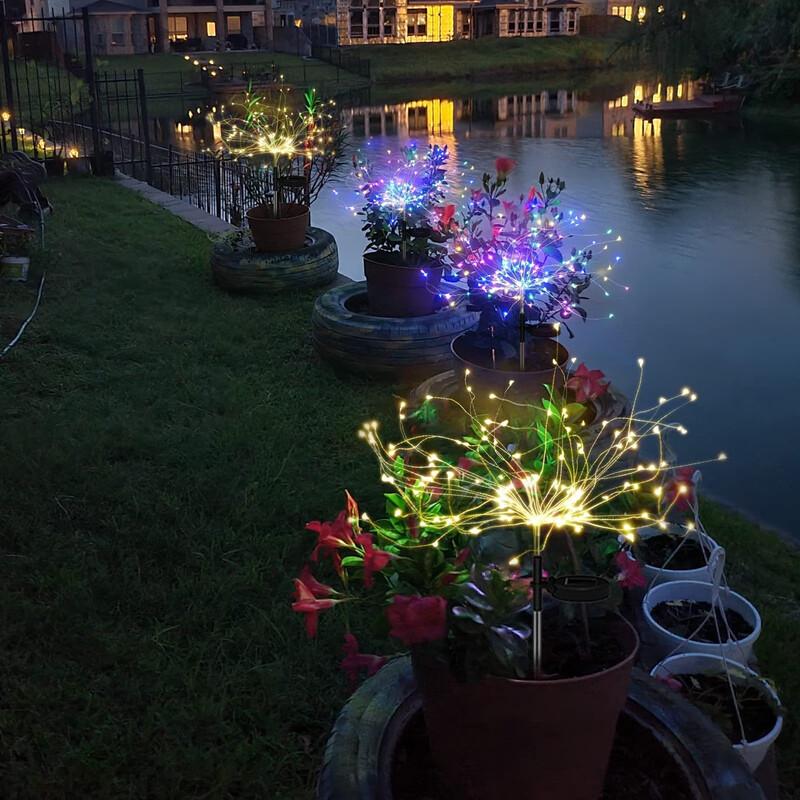Sinso Solar Fireworks Decorative Garden Lights