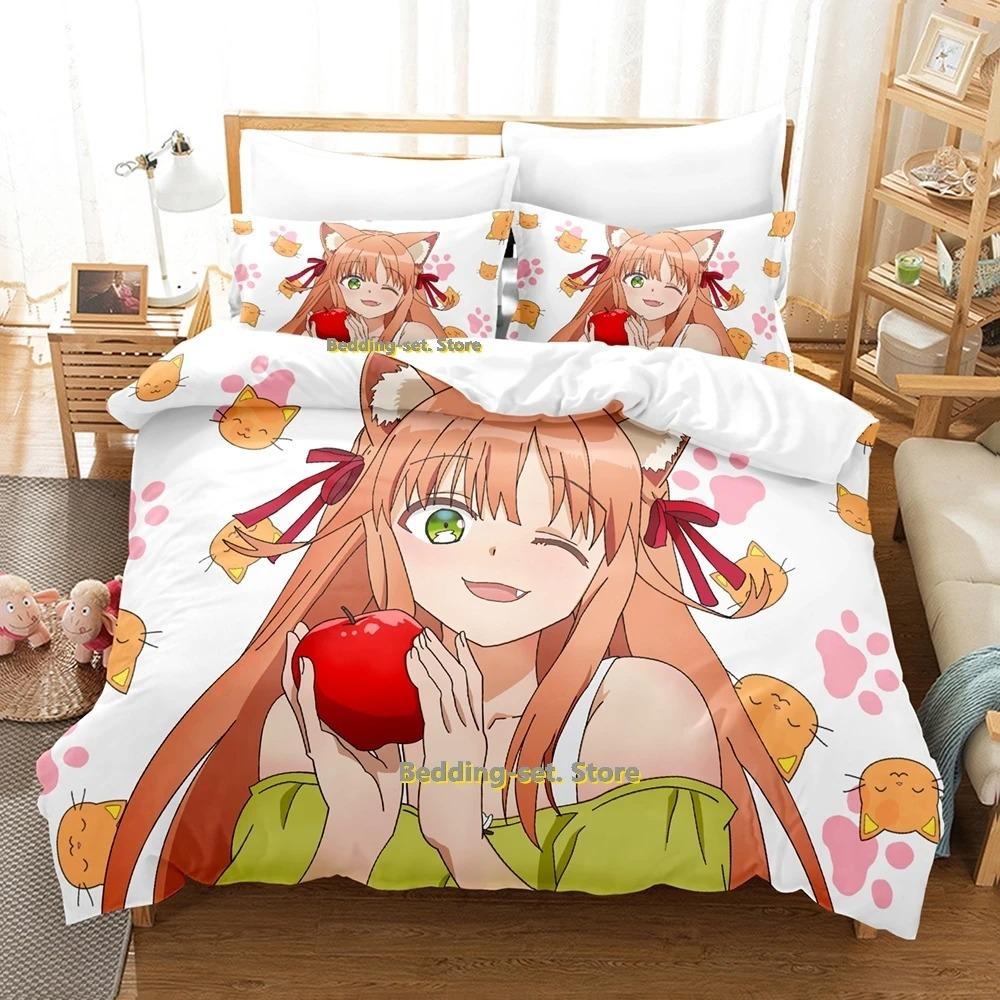 Bestienbändiger Bettwäsche-Kollektion Einzelbett Twin Full Queen King Size Bett Kollektion Schlafzimmer für Erwachsene Kinder Bettbezug Kollektionen 3D-Druck Anime Mit Bettwäsche