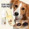 Lava-Olhos para Animais de Estimação Colírio Eficaz Remoção de Manchas de Lágrimas Colírio Remove Detritos Eye-Clear Frasco de 20ml Suprimento para Animais