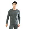 Men's Combed Cotton Autumn Pants Set - Warm, Thickened, Velvet-Lined Underwear for Teens