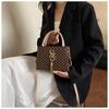Letter Tassel Trend Fashion Retro Print Fashionable One Shoulder Handbag Small Square Women's Bag